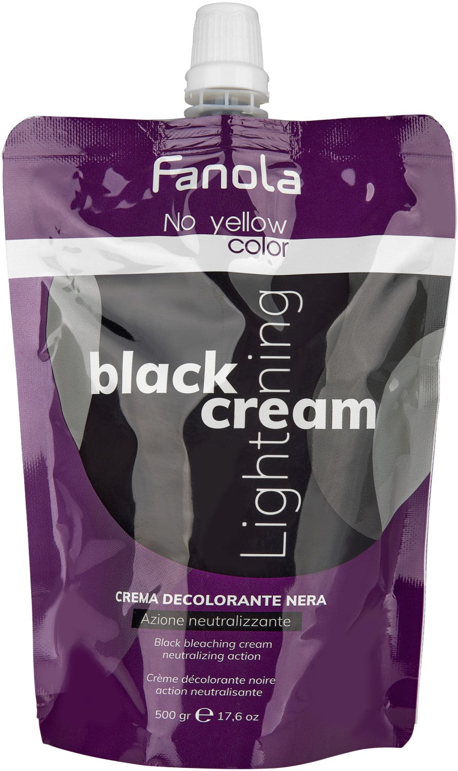 Fanola No yellow Color Lightening Cream Black 500 g