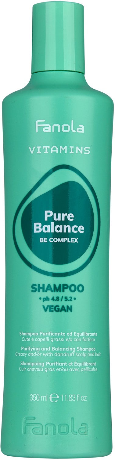 Fanola Vitamins Pure Balance Be Complex Shampoo 350 ml