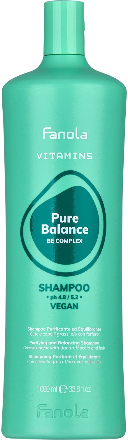 Fanola Vitamins Pure Balance Be Complex Shampoo 1000 ml