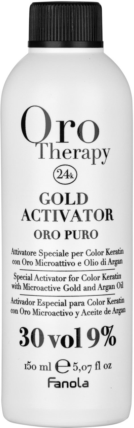 Fanola Oro Therapy Gold Activator 9 30 Vol 150 ml