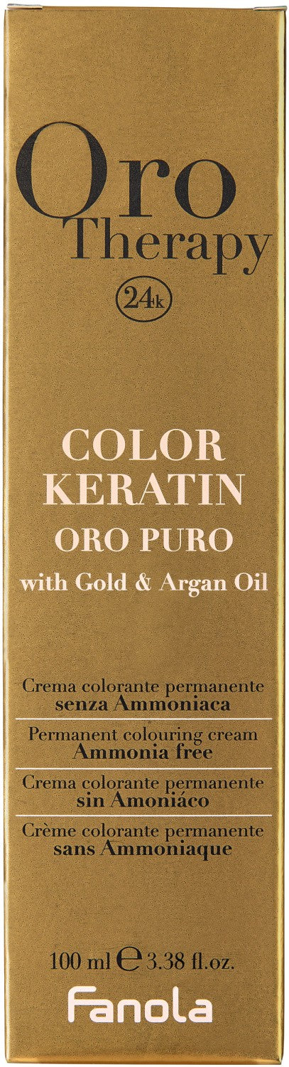 Fanola Oro Puro Therapy Color Keratin 6.3 Dunkelblond Gold