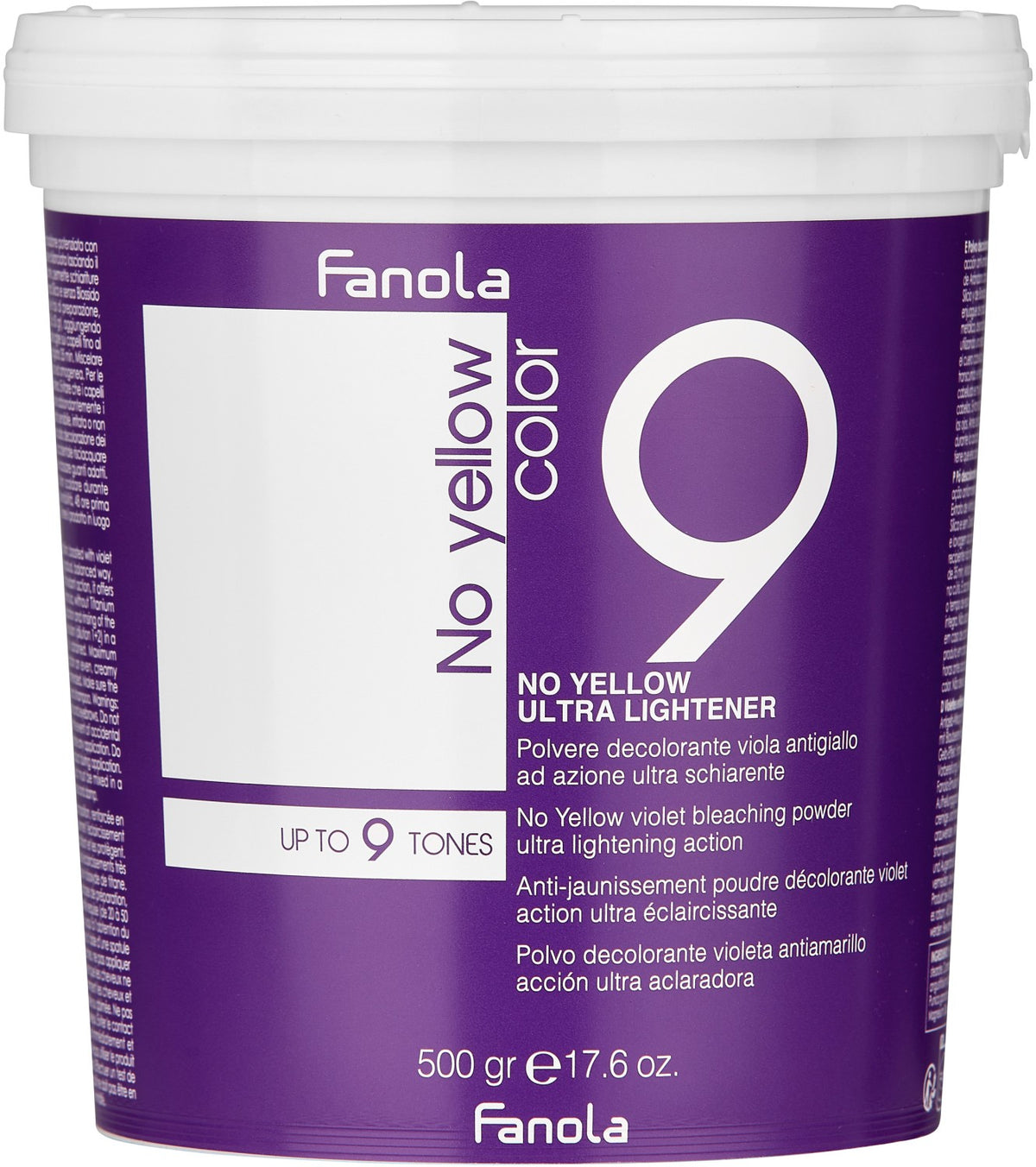 Fanola No Yellow Ultra Lightener 500g