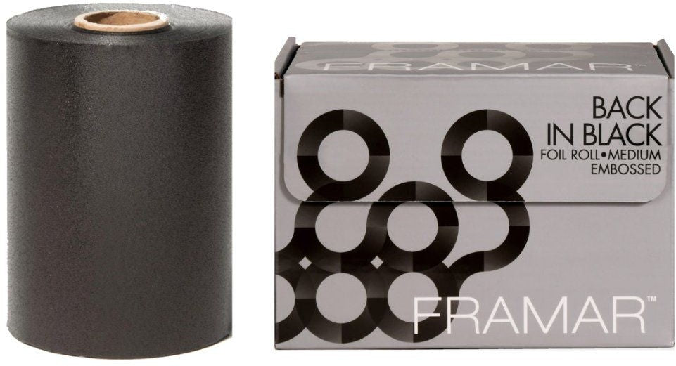 Framar Black in Black Foil Roll