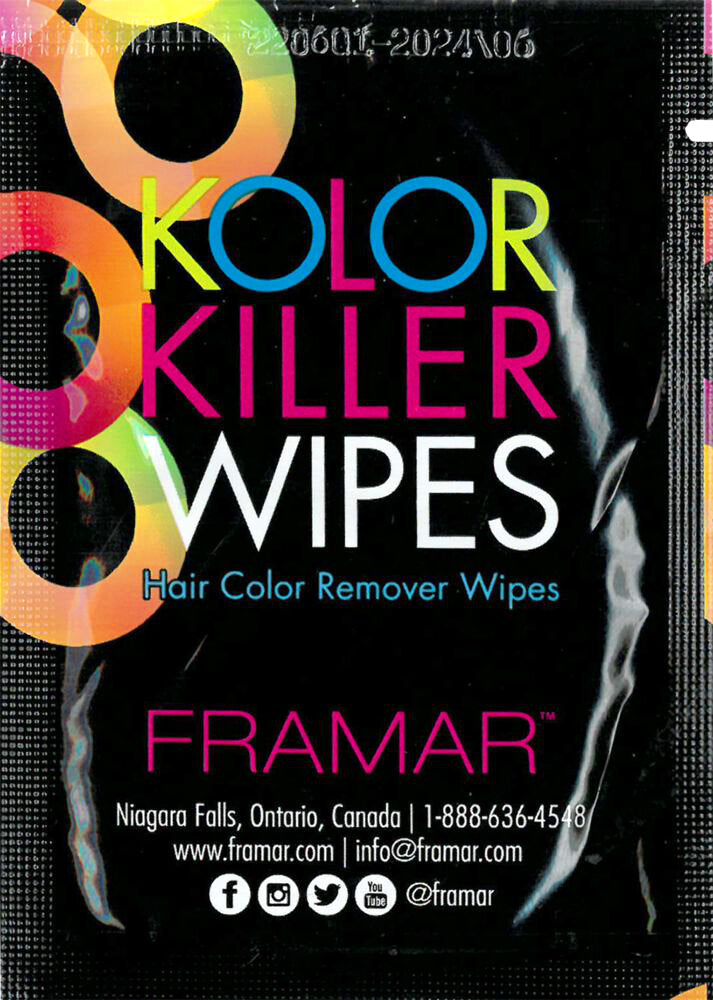 Framar Kolor Killer Wipes Muster