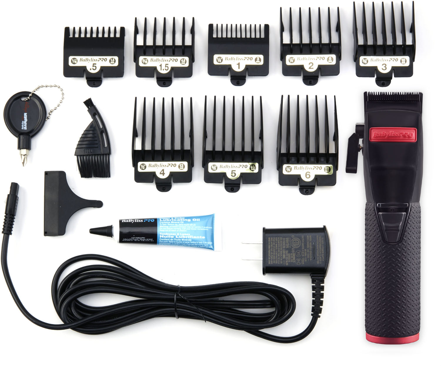 BaByliss PRO Boost+ Black & Red Clipper