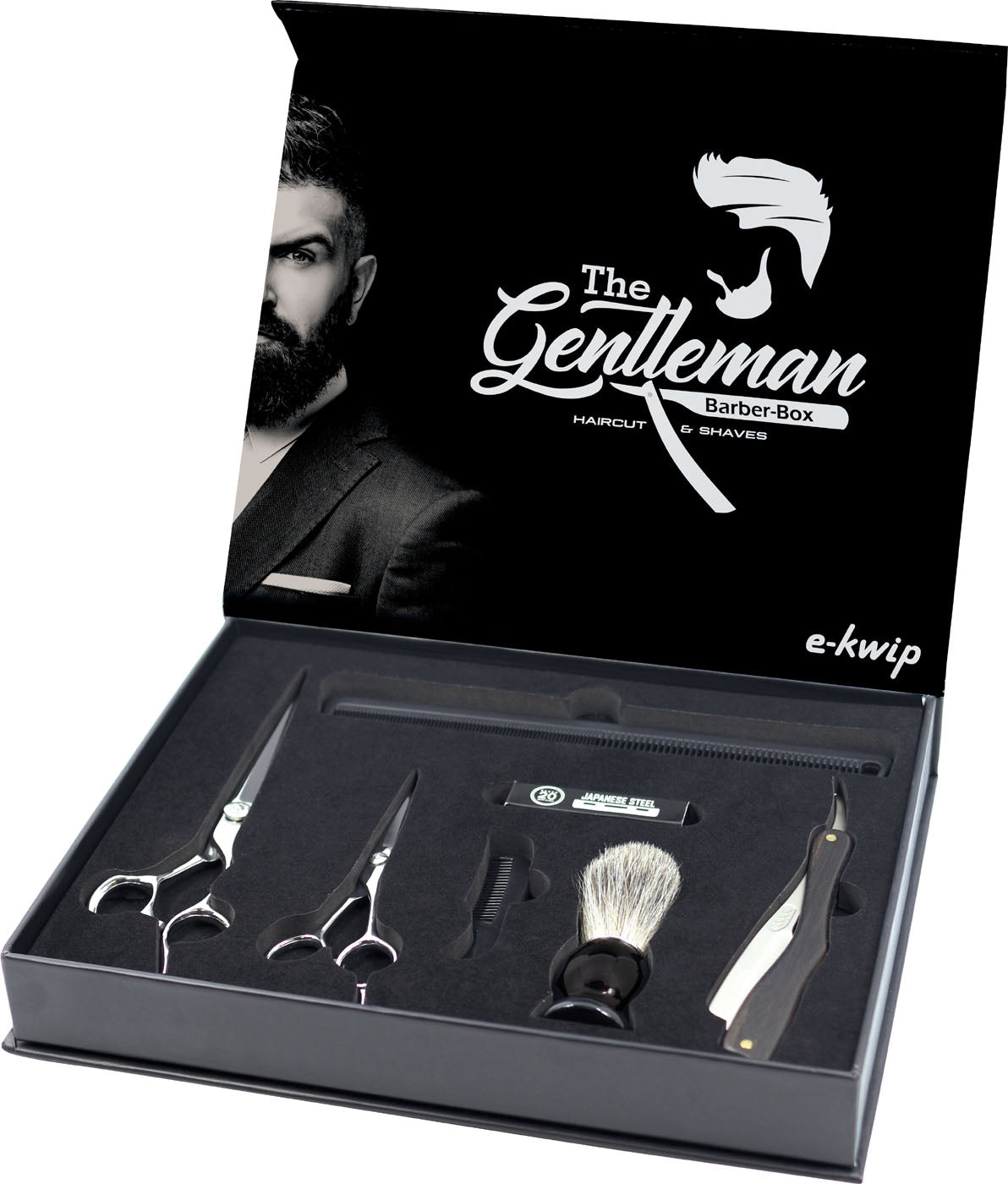e kwip The Gentleman Barber Box