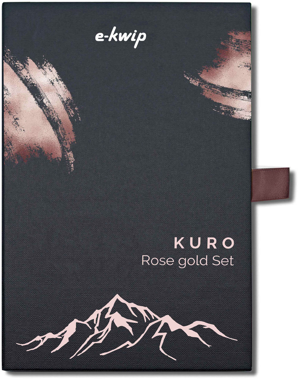 e kwip Kuro Set Rosegold KU 55 & KU 40