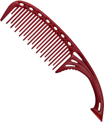 YS Park Shampoo Comb No. YS 605 Rot