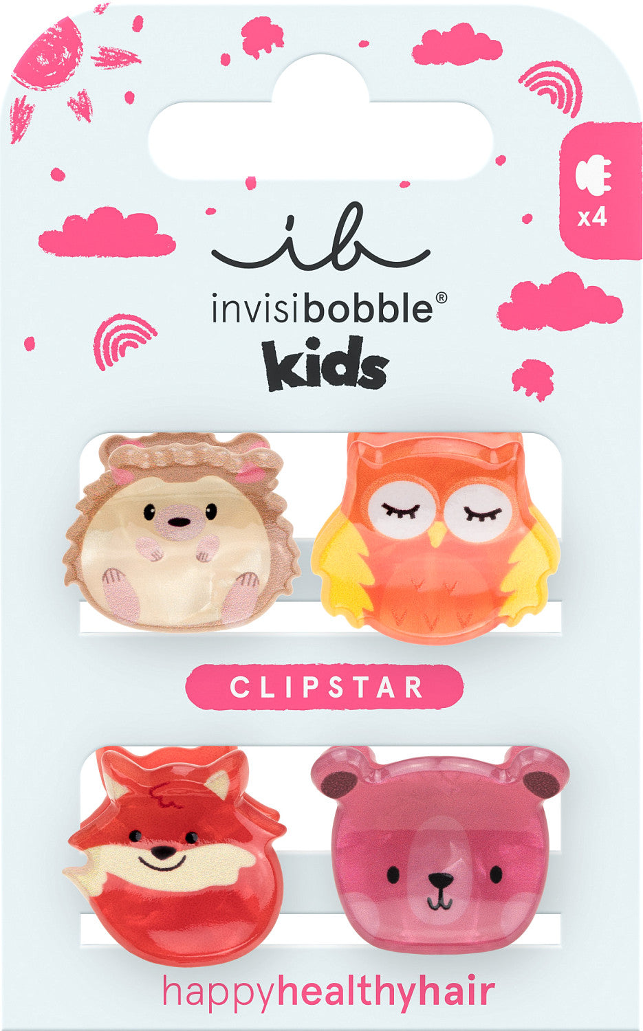invisibobble Clipstar Clever Classmates Kids / SKU IB-CK-PA-121