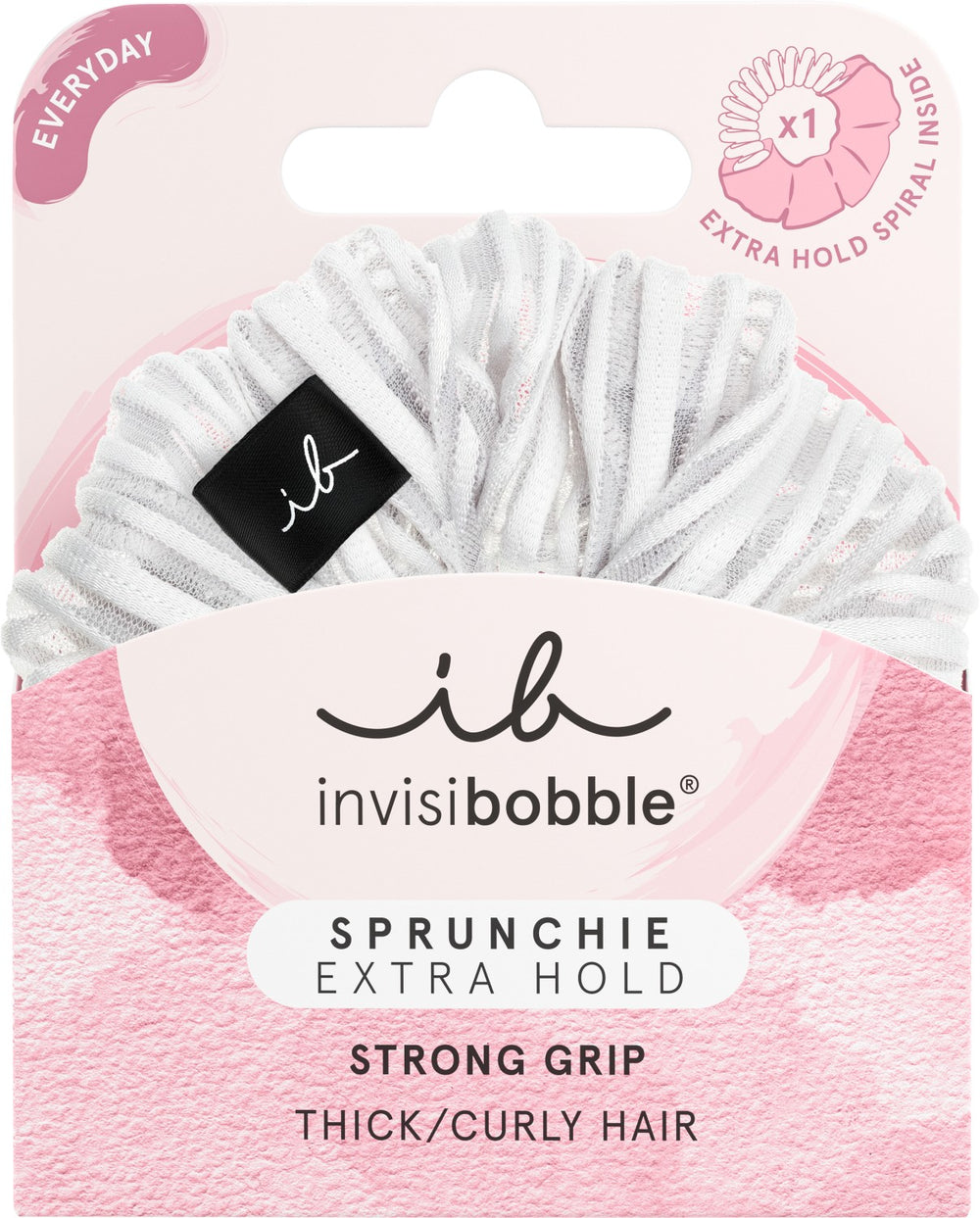 invisibobble Sprunchie Extra Hold Pure White