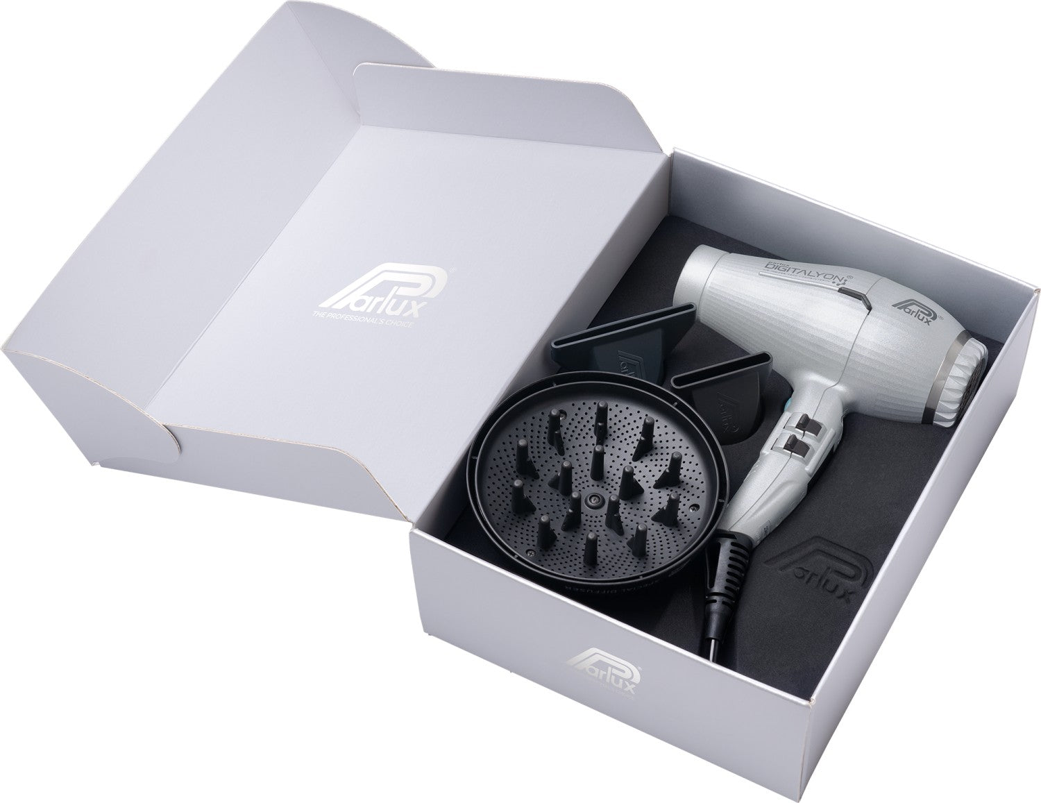 Parlux Digitalyon Silber mit MagicSense