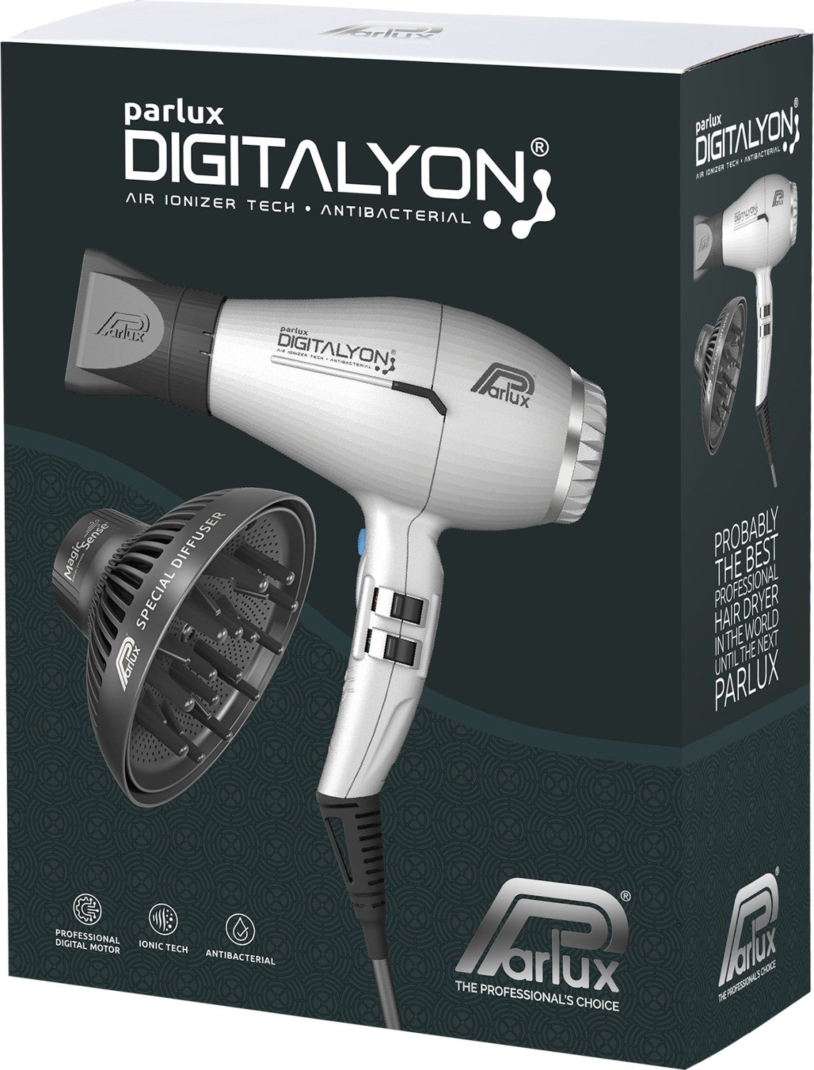 Parlux Digitalyon Silber mit MagicSense