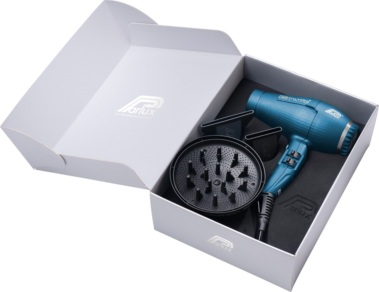 Parlux Digitalyon Blau mit MagicSense