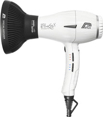 Parlux Ethos Weiß mit Softstyler Magic Sense