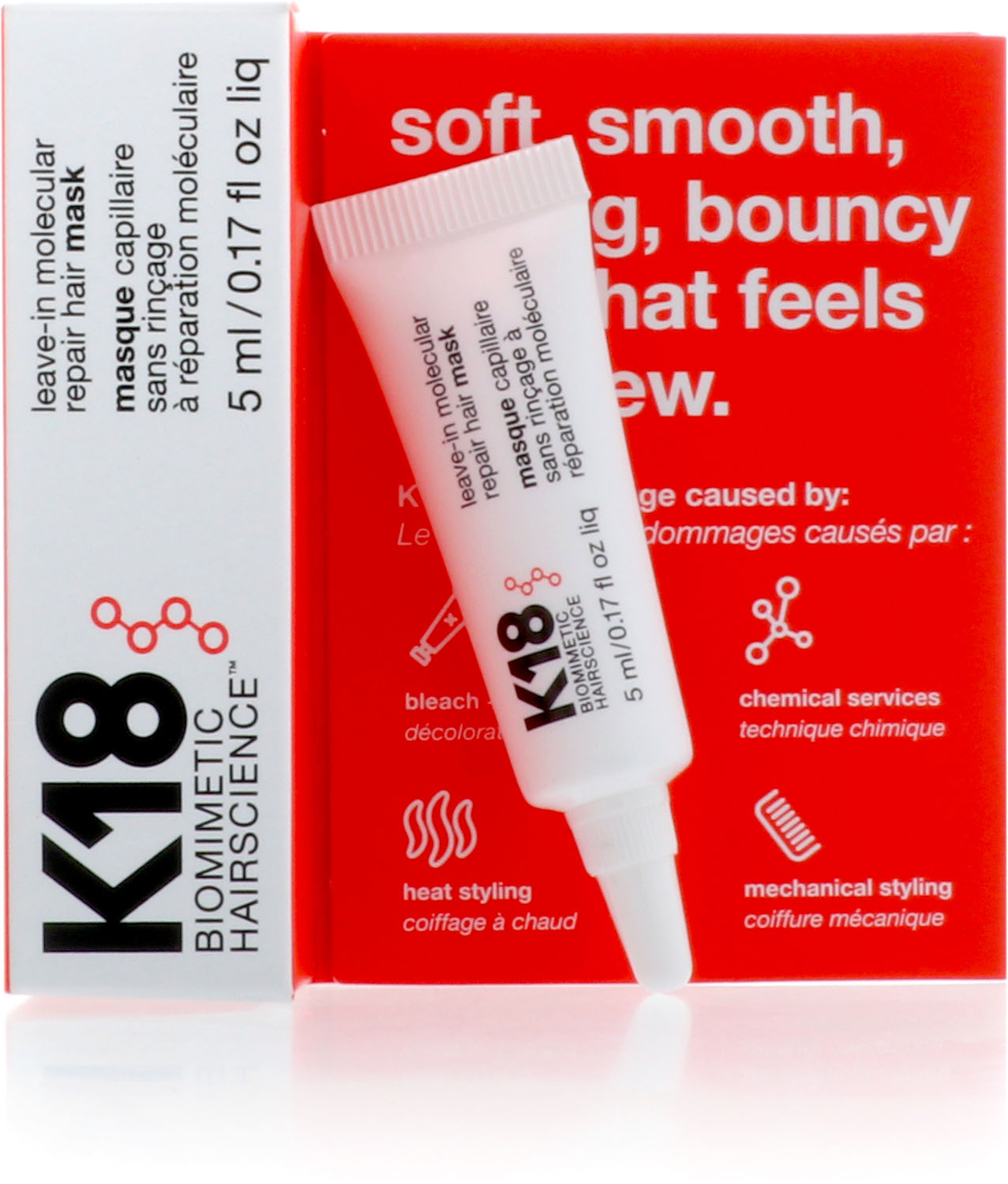 K18 Professional Molecular Repair Hair Mask 5 ml / SKU K18-001098