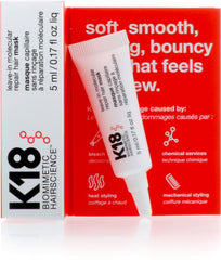 K18 Professional Molecular Repair Hair Mask 5 ml / SKU K18-001098