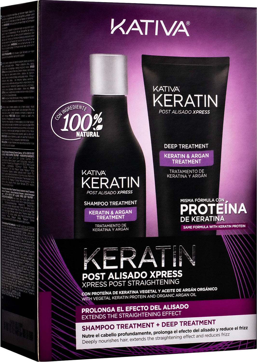 Kativa Xpress Anwendung nach der Keratin Haarglättung