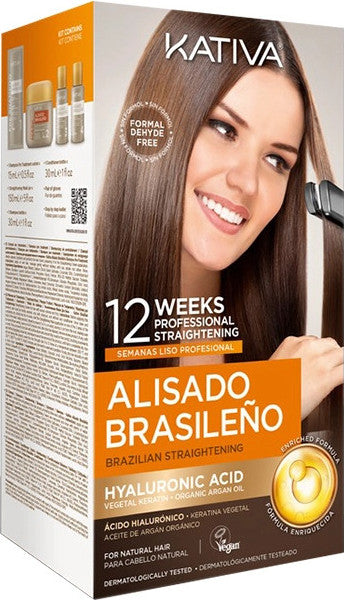 Kativa Brazilian Keratin Haarglättungs Kit 225 ml