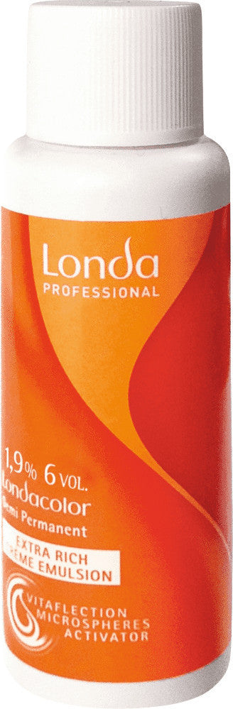 Londa Permanent 6 Oxidationsemulsion für Cremehaarfarbe 60 ml
