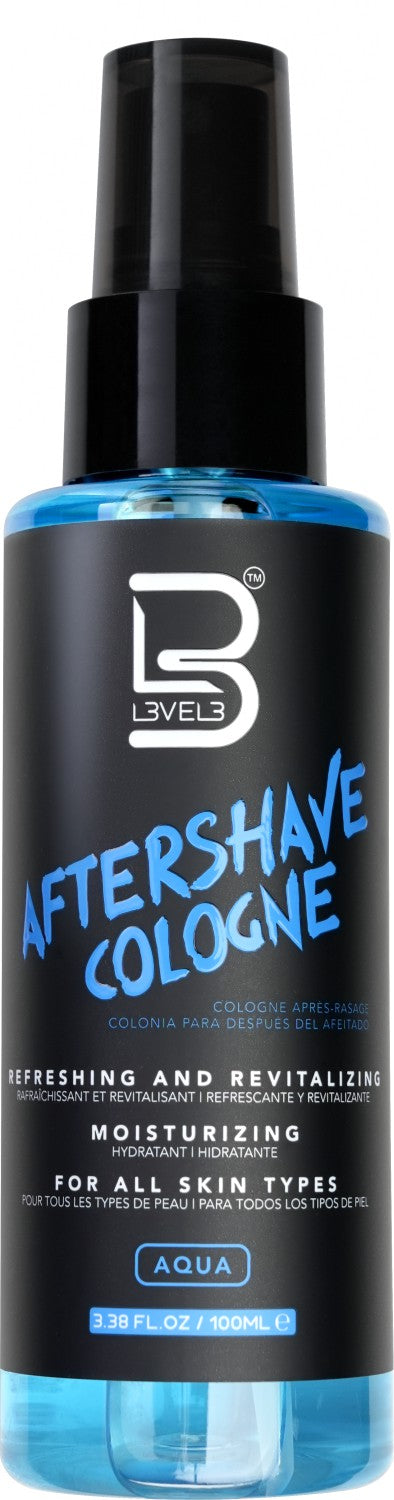 L3VEL3 Aftershave Cologne Aqua 100 ml