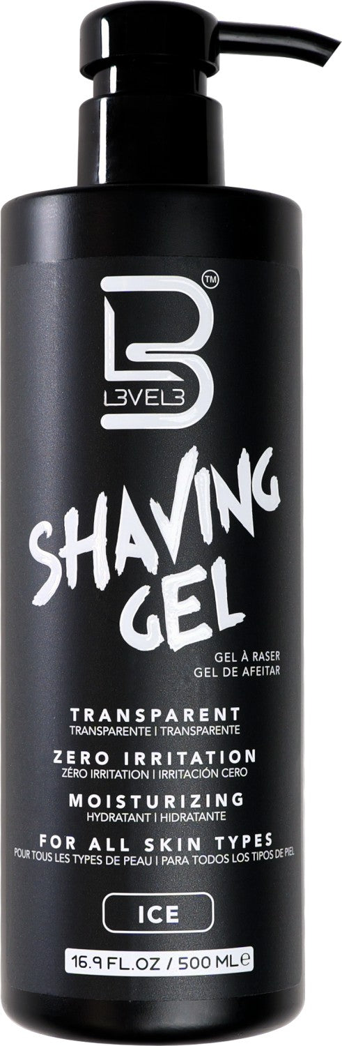 L3VEL3 Shaving Gel Ice 500 ml
