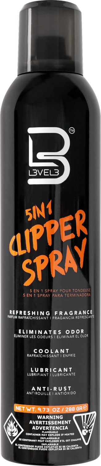 L3VEL3 5 In 1 Clipper Spray 300 ml