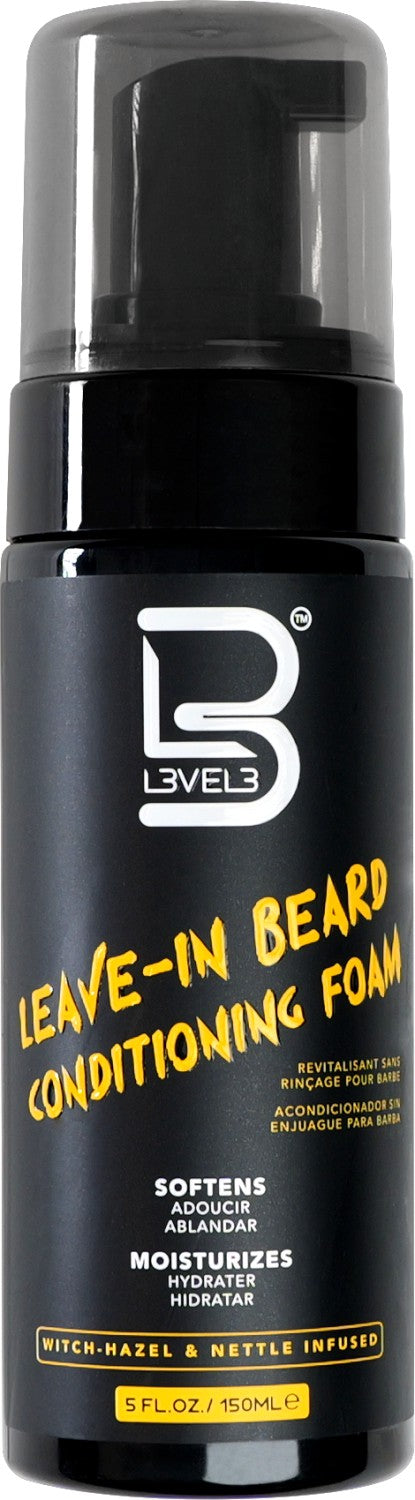 L3VEL3 Leave In Beard Conditioning Foam 150 ml