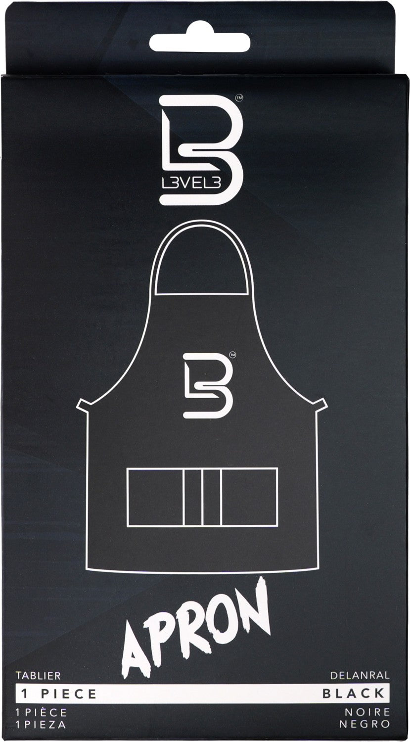 L3VEL3 Schürze Schwarz