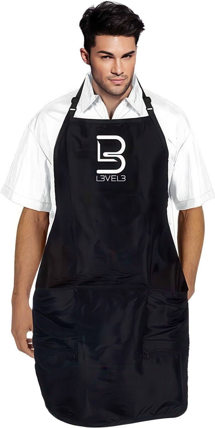 L3VEL3 Schürze Schwarz