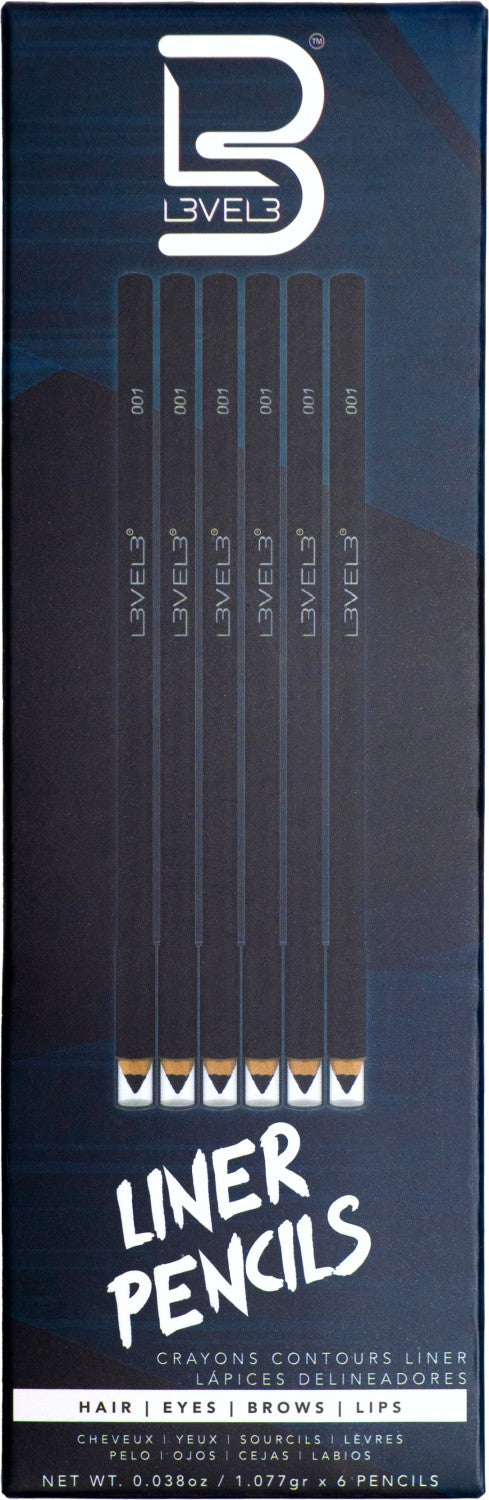 L3VEL3 Liner Pencils Schwarz