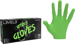L3VEL3 Nitrilhandschuhe Small Lime