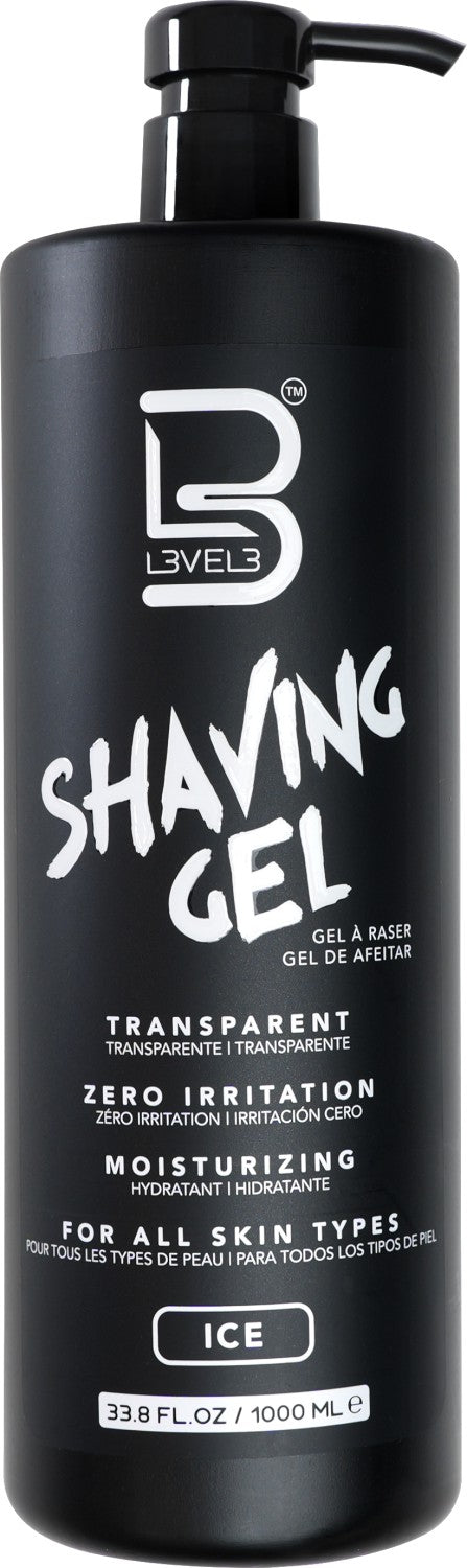 L3VEL3 Shaving Gel Ice 1000 ml
