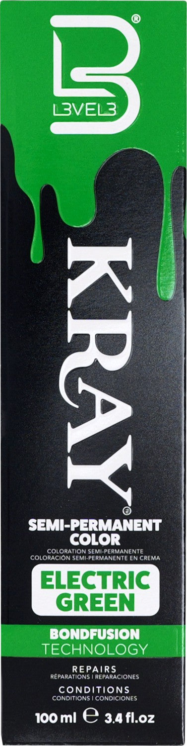 L3VEL3 Kray Color Electric Green 100 ml