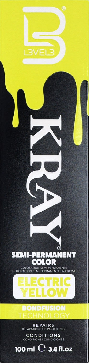 L3VEL3 Kray Color Electric Yellow 100 ml