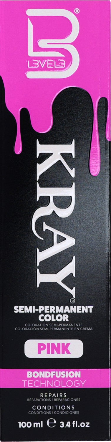 L3VEL3 Kray Color Pink 100 ml