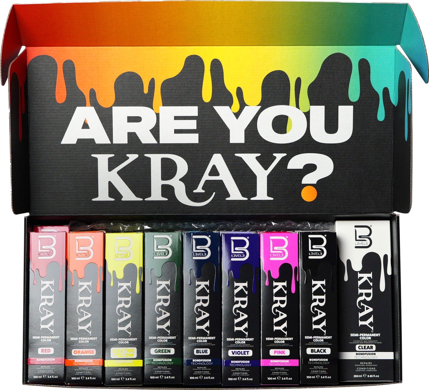 L3VEL3 Kray Color Einsteiger Set