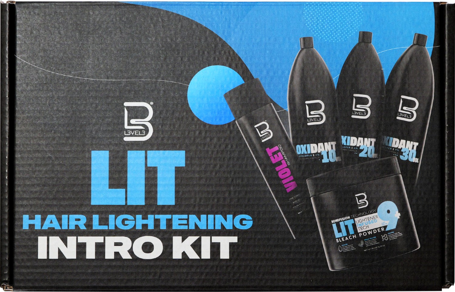 L3VEL3 LIT Haaraufhellungs Einsteiger Set