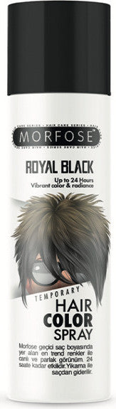 Morfose Mech Hair Color Spray Royal Black 150 ml