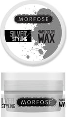 Morfose Color Hair Wax Silber 100 ml