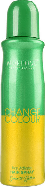 Morfose Change Color Spray Green to Yellow 150 ml