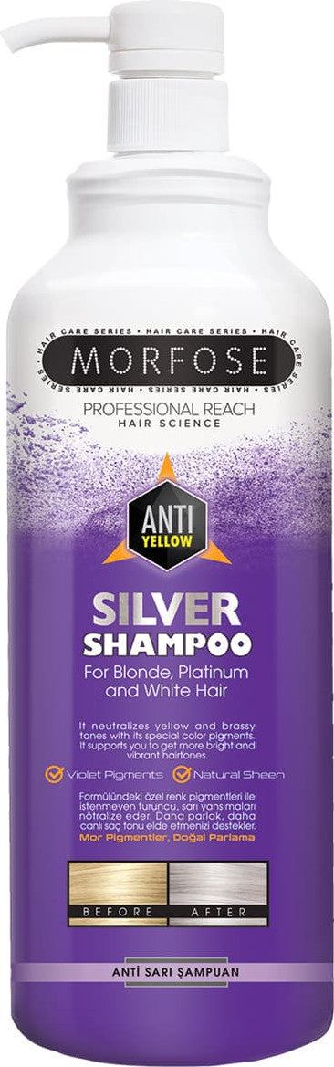 Morfose No Yellow Silver Shampoo 1000 ml