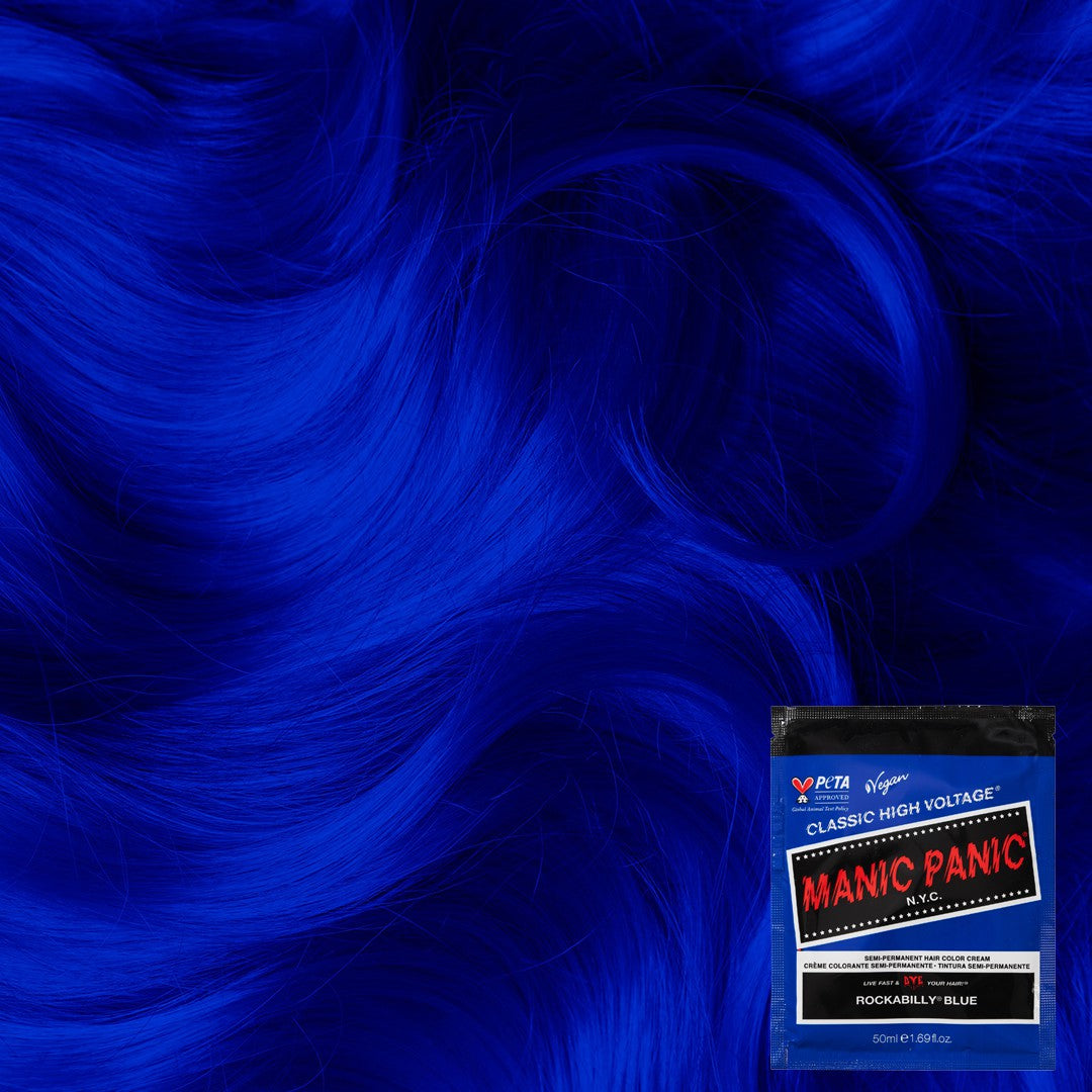 Manic Panic High Voltage Classic Rockabilly Blue Sachets 50 ml