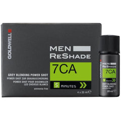Goldwell Men Reshade 7CA 4 x Shots 20 ml - mittel-aschblond
