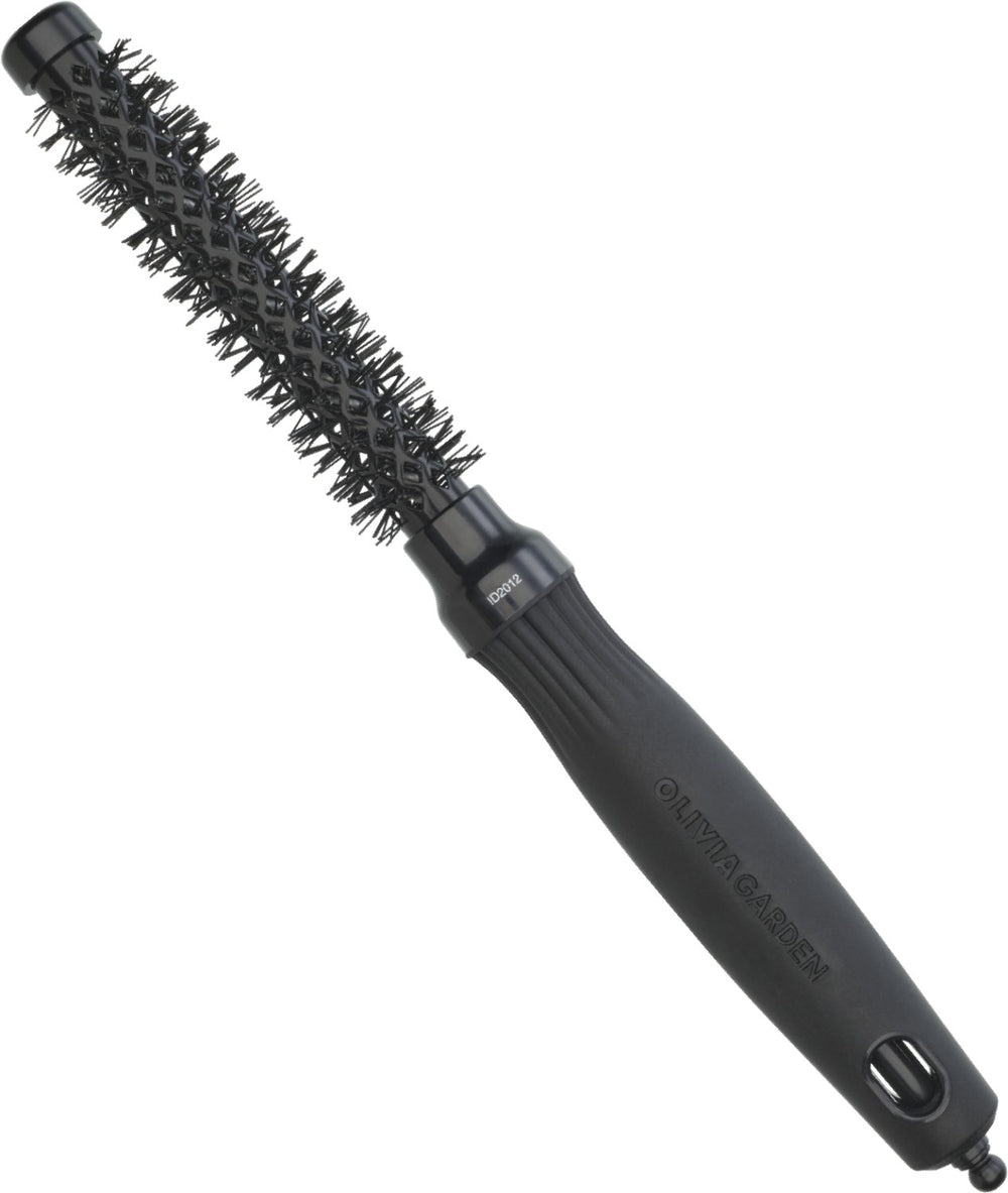 Olivia Garden Expert Blowout Shine Black 15 mm