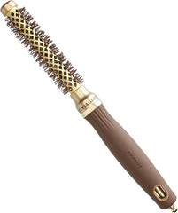 Olivia Garden Expert Blowout Shine Wavy Bristles Gold & Brown 15 mm
