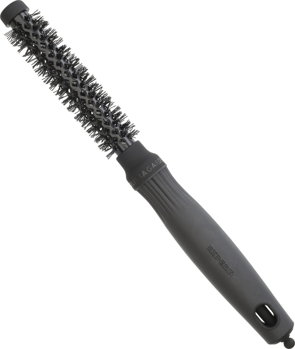 Olivia Garden Expert Blowout Shine Wavy Bristles Black Label 15 mm
