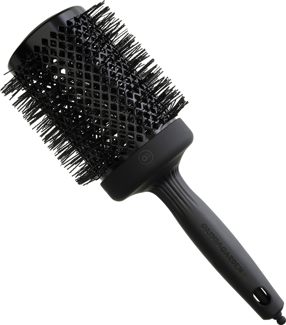 Olivia Garden Expert Blowout Shine Wavy Bristles Black Label 65 mm