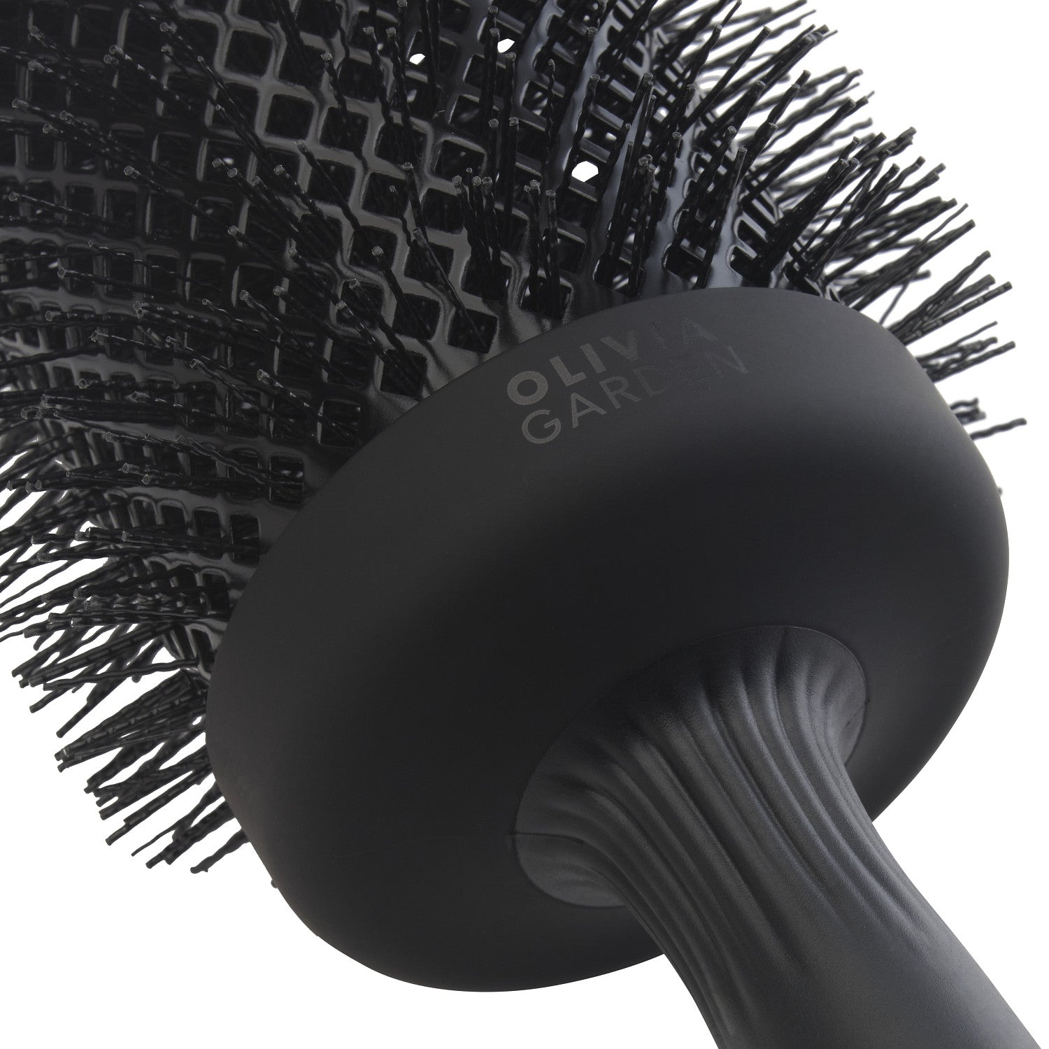 Olivia Garden Expert Blowout Shine Wavy Bristles Black Label 65 mm