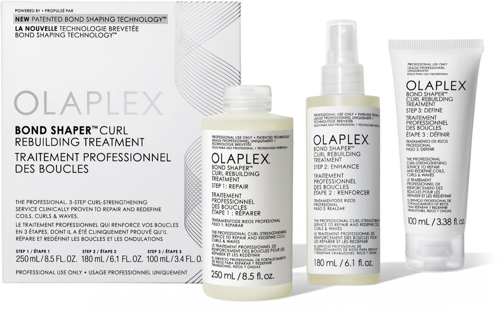 Olaplex Bond Shaper Curl Rebuilding Treatment Set 530 ml