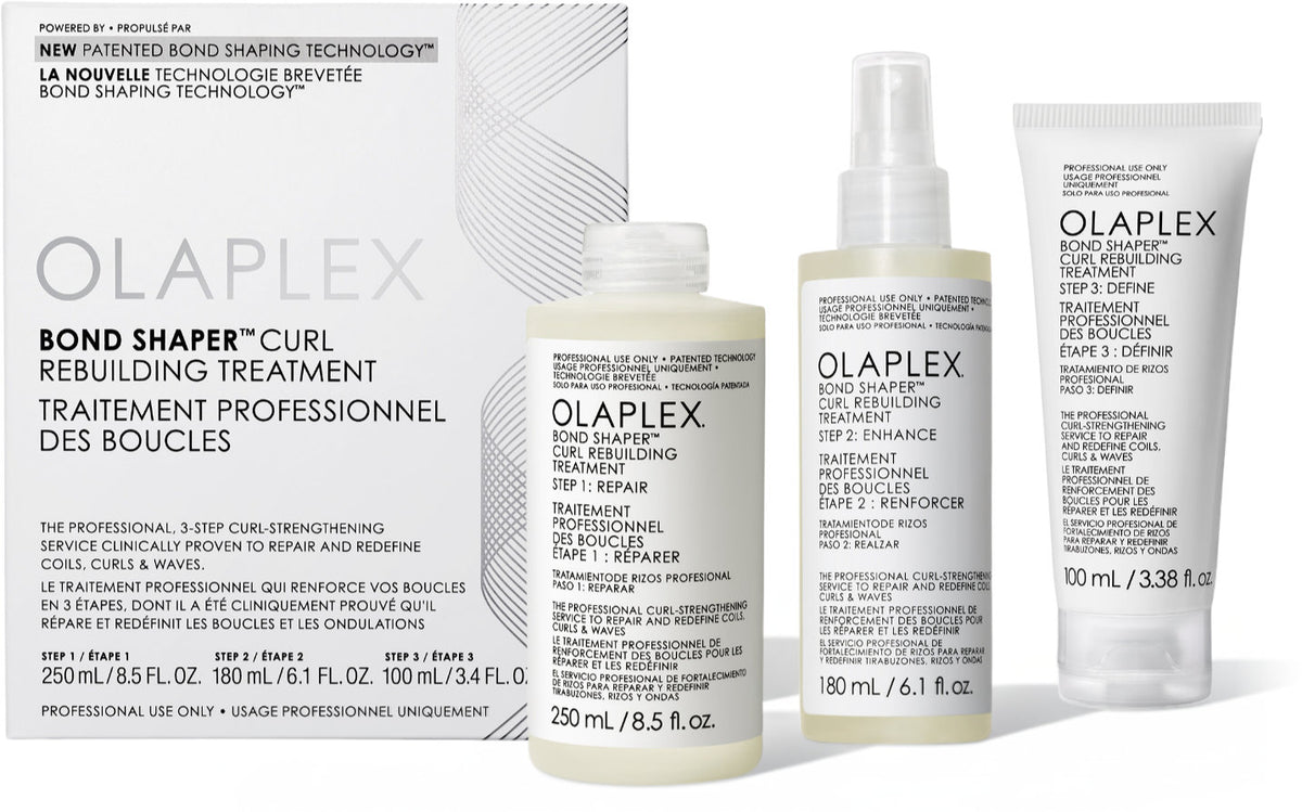 Olaplex Bond Shaper Curl Rebuilding Treatment Set 530 ml